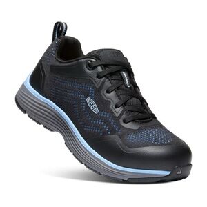 NIB Keen Womens Sparta 2 Black Aluminum Toe Work and Safety Sneakers Size 7 Wide